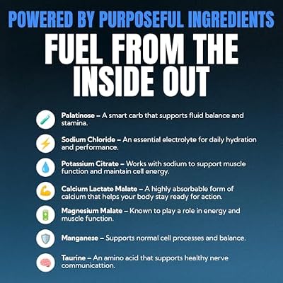 EVOLV Electrolytes Powder Packets Electrolyte Packets with Palatinose, Sodium & Minerals Instant Hydration Drink for Recovery, Non-GMO Hydration Sticks for On-The-Go Use (Pack of 20) - Lemonade