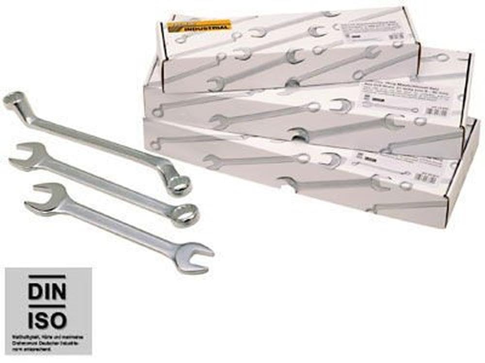PROXXON 2223802 - Caja 11 llaves fijas planas, Nero