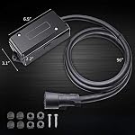 MICTUNING Heavy Duty 7 Way Plug Inline Trailer Cord with 7 Gang Junction Box - 8 Feet, Weatherproof - Image 6