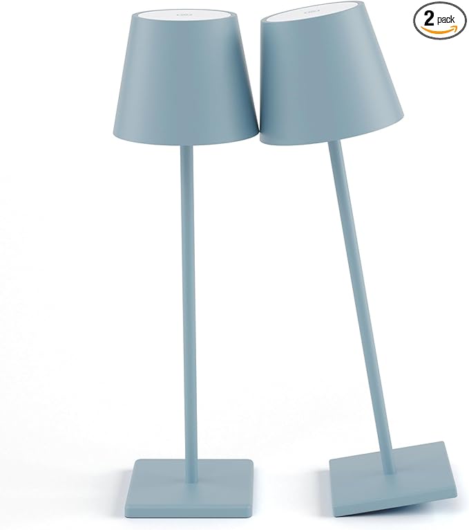 2 Packs Rechargeable LED Table Lamp