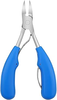 ニッパー爪切り ニッパー型 ツメキリ 斜め刃 手足両用 ステンレス製 滑り止め 大爪切り 巻き爪/厚い爪/陥入爪対応 硬い爪に適用