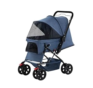 Gaojunan GAOJUNAN Składany Wózek Dla Zwierząt 4 Koła
