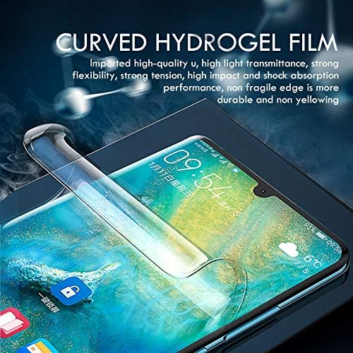 Miniatura 4 de Protector de pantalla de película de hidrogel para Motorola Edge+ Plus (2023), 2 piezas de película protectora de TPU suave transparente (no vidrio