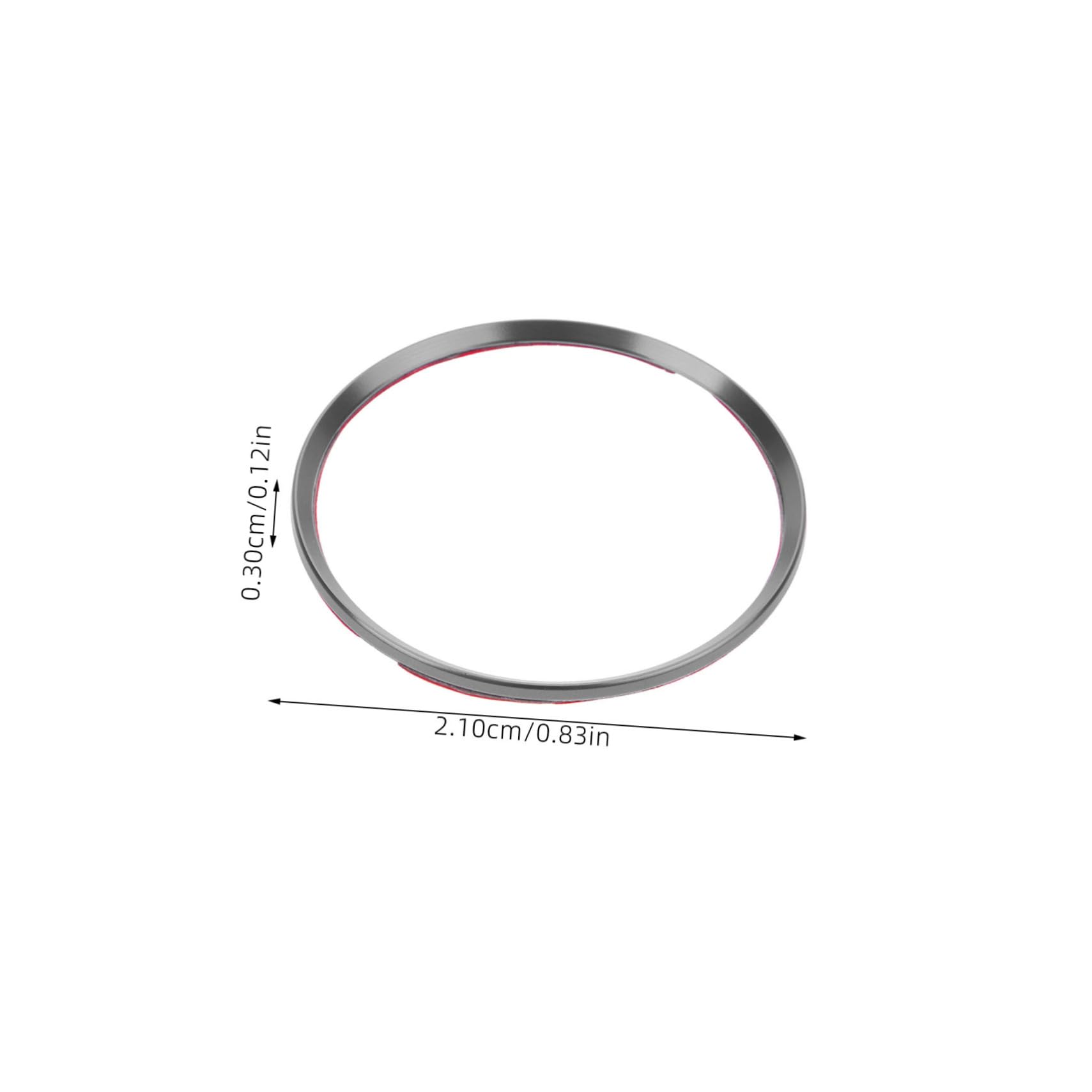 Cabilock Hub Cover Trim Ring Tire Replacement for Fashionable Aluminum Alloy Design Easy Installation