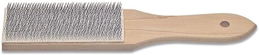 NOVELTOOLS File Card Cleaner File Brush Clean Files Remove Chips Metal Bits Lutz #10 USA