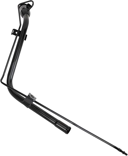 Vista 182 de TRQ Cuello de llenado de depósito de combustible negro compatible con Toyota Sienna 2004-2010