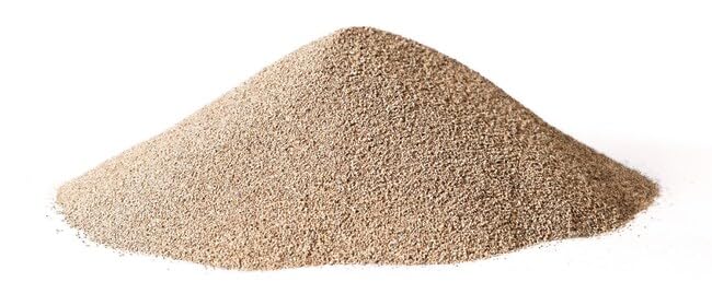 BOLSA DE ARENA PARA CHORREADO DE ARENA 0.1-1.0 MM, 25 KG - Ideal Para chorreo Metal, Madera, Óxido Y Pintura. Para maquinas de arenado