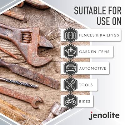 JENOLITE Original Rust Remover Liquid - Industrial Strength Rust Treatment - Removes Rust Back to Bare Metal - 1.32 Gallon (5 Litre)