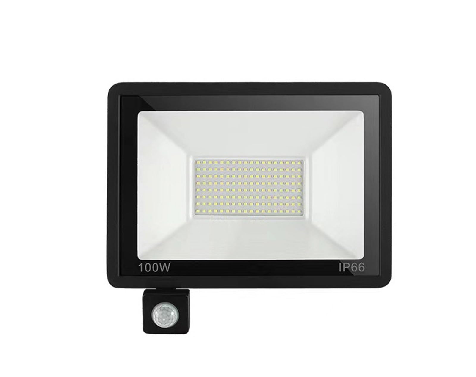 Proiettore per esterni, Proiettori A LED Con Sensore Di Movimento, Impermeabili, For Esterni, Da Giardino, Garage, Lampade Parete, 100 W, 50, 30, 20 E 10(100 W)