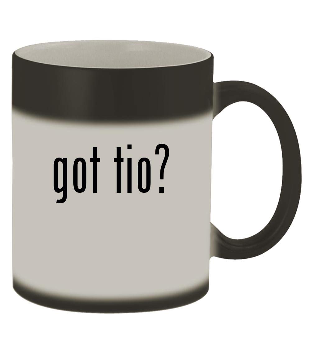 got tio? - 11oz Magic Color Changing Mug, Matte Black