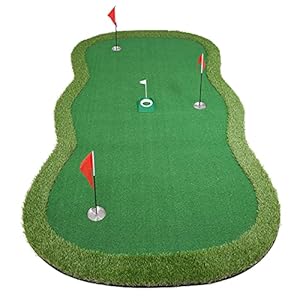 Golf Putting Green, Practice Putting Green Mat, Large Professional Golfing Training Mat for Indoor Outdoor…