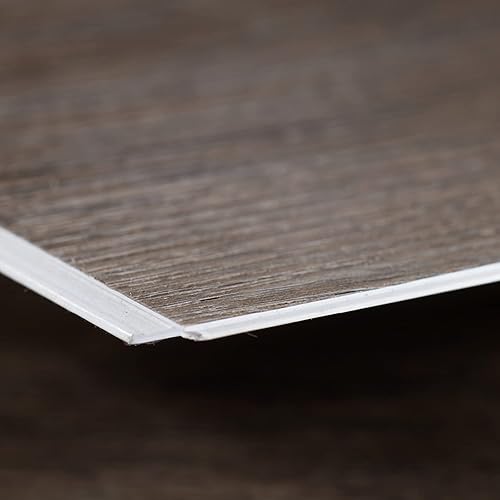 Miniatura 9 de Lucida Surfaces Suelo de vinilo de lujo  Suelo entrelazado  Pieza de muestra  Tablón de aspecto de madera de una sola muestra  CliCore  7 x 12