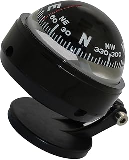 Auto Compass Magnetic Declination Adjustment Car Dashboard Direction Guide Marine