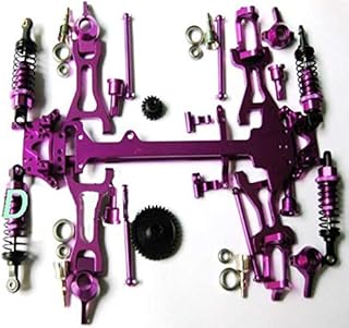 Accessories Huckus A959 A969 A979 K929 1/18 RC Car Spare Parts Gold Silver Purple Blue Metal Upgrade Parts (Complete Set) - (Color: Purple Set)
