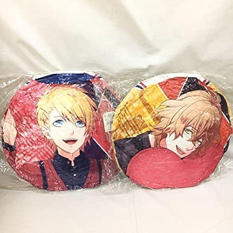 Amazon うたのプリンスさまっ うたプリ 丸型クッション 来栖翔 四ノ宮那月 アニメ 萌えグッズ 通販