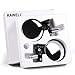KAWELL Rear View Side Mirror Round Bar End Convex Hawk Eye Motorcycle Mirror for 7/8