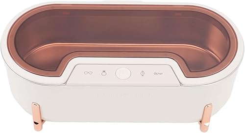 TOPINCN Limpiador de joyas Reloj esterilización Hogar Portátil Dentadura Gafas Ultrasónicas 40Khz Lavadora Suministro de Limpieza para Transparente