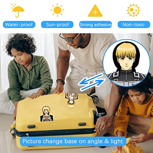 3D Motion Anime Stickers Car Stickers Waterproof Car Decals Japanese Manga Motion Sticker For Automotive Computer Laptop Skateboard Wall Decor Cool Stickers Kids Anime Gifts #TOP4