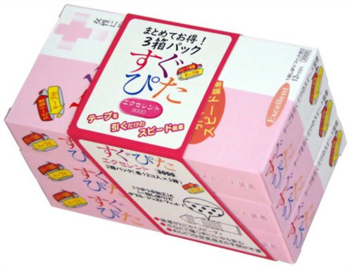 コンドーム すぐぴた エクセレント 3000 12個入×3箱 (計36個入)