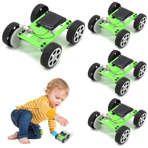 Kit de coche solar infantil con mini paneles solares para educación STEM 2