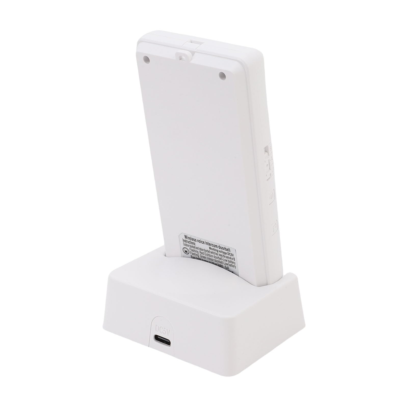 Jectse de Intercomunicador de Interiores Al Aire Libre de Intercomunicador de 2 Vías de Intercomunicador de 1640 Pies con 5 Niveles de Volumen, IP54 Impermeable, Batería de 1000 MAh,
