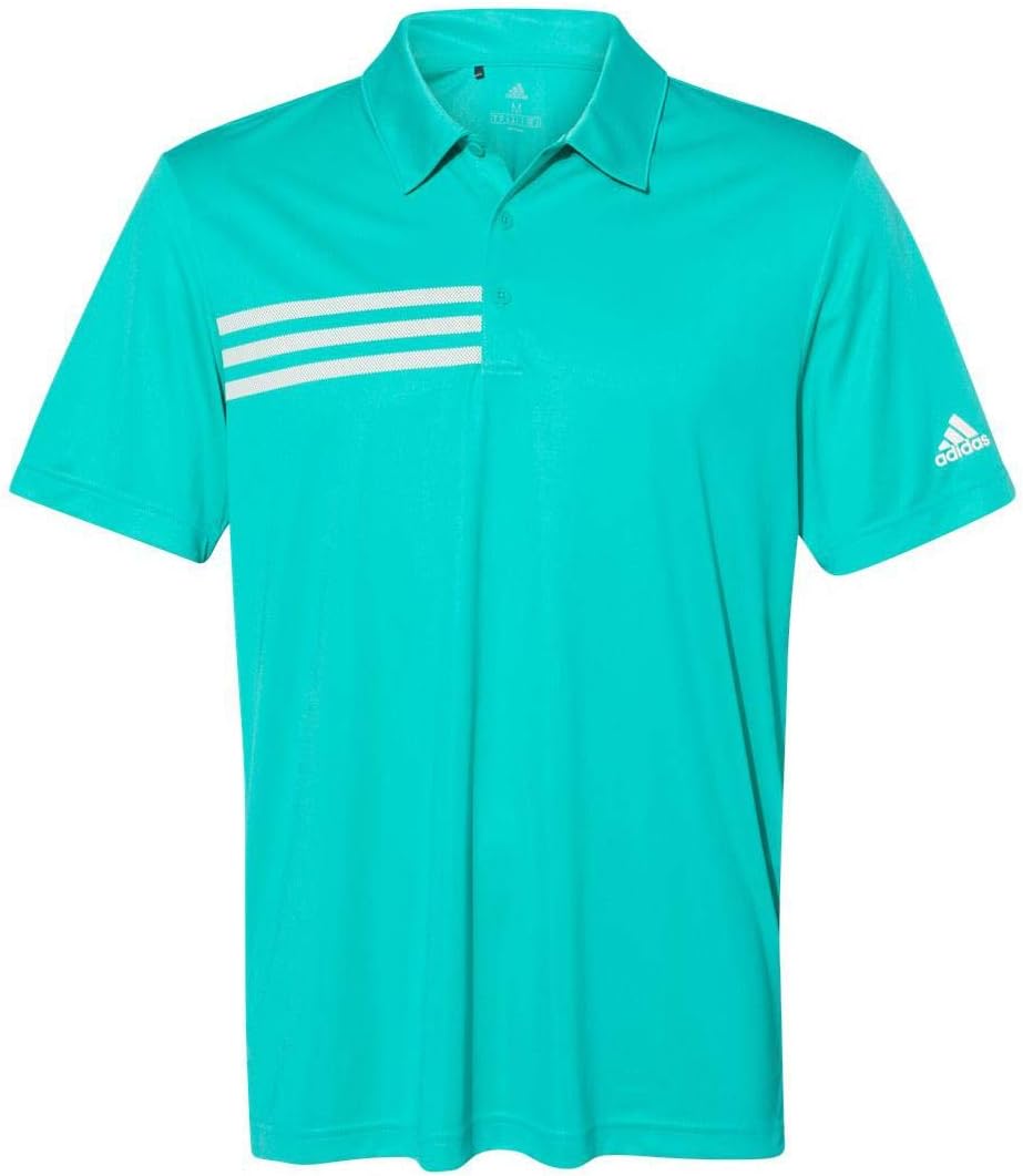 Adidas 3-Stripes Chest Polo With Custom Embroidery