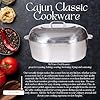 15 Inch Aluminum Oval Roaster - McWare by Cajun Classic Cookware #1