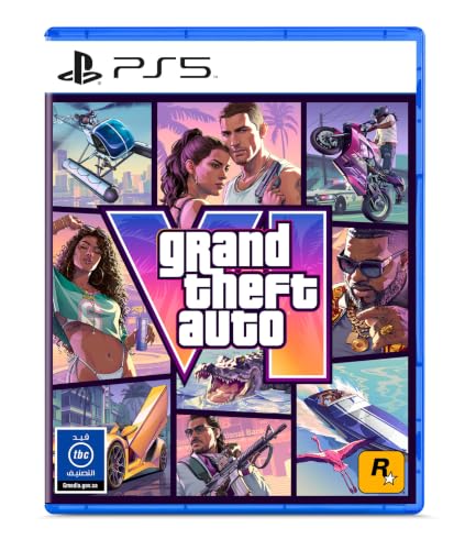 GTA VI Standard Edition PlayStation 5 - Code in Box [KSA version] [Deliveries Starting Nov 12, Playable on Nov 19]