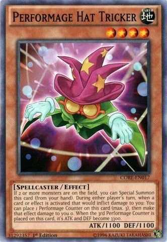 Miniatura 1 de YU-GI-OH! - Performage Hat Tricker (CORE-EN017) - Clash of Rebellions - 1ª Edición - Común