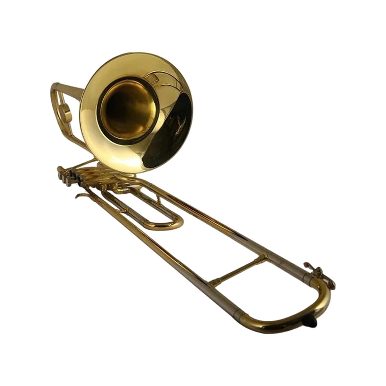 Instrumentos De Trombón Trombón Bajo Adulto Profesional Principiante(Purple)