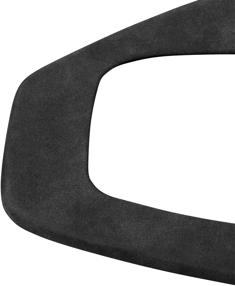 FSFY Gear Shift Knob Panel Cover Trim Frame Sticker LHD Suede Dark Grey Car for BMW 3 Series E90 E92 E93 2005-2012