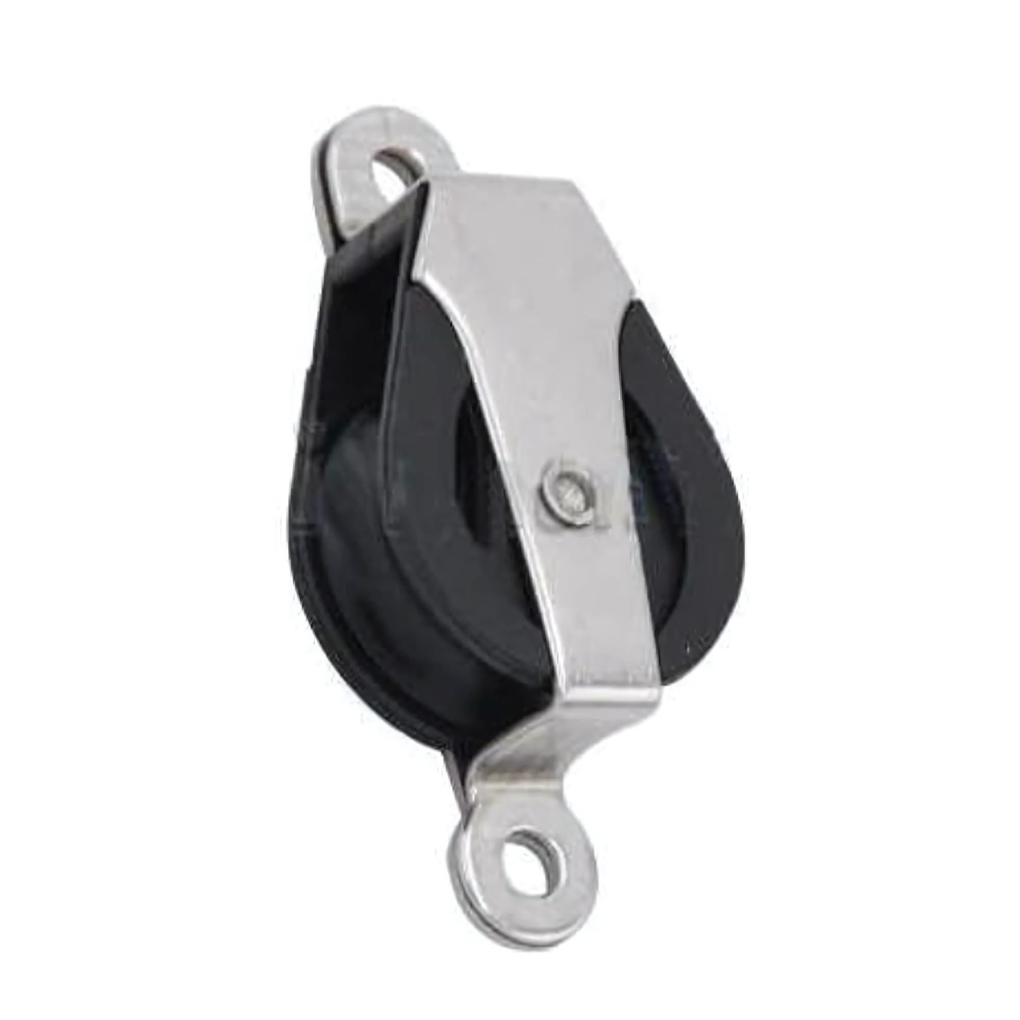 Lot De 2 Poulies En Nylon Robuste Avec Grille Rotative Pour Gréement De