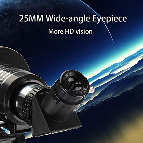 Telescopio Astronómico Refractor HD 70mm con Tripié Ajustable miniatura 2