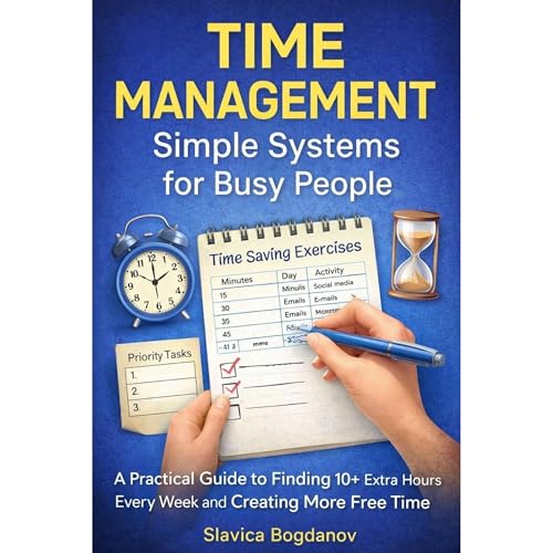 Time Management: Simple Systems for Busy People Audiolibro Por Slavica Bogdanov arte de portada