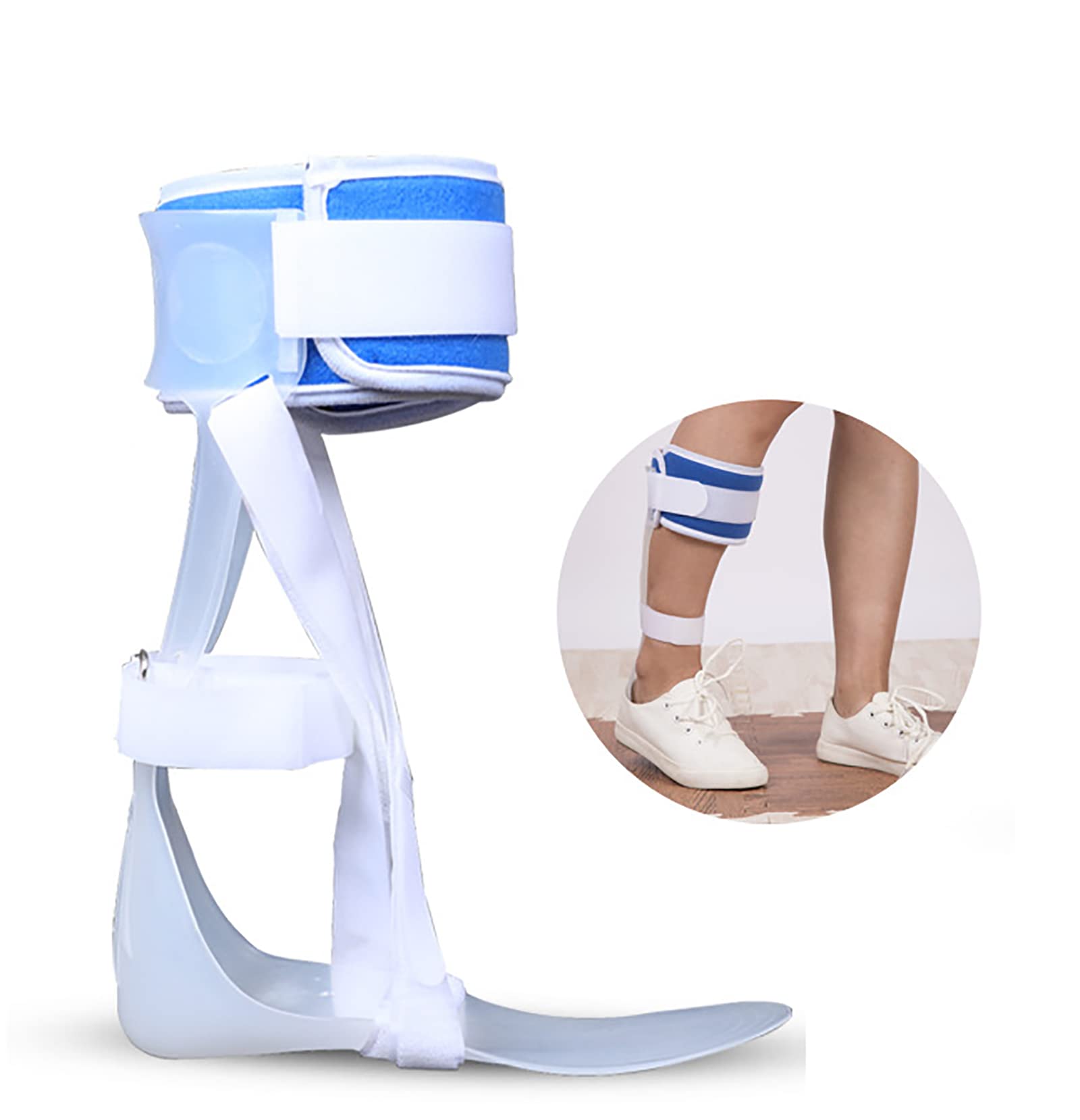 Buy AFO Drop Foot Support, Drop Foot Postural Correction Brace, Can Be
