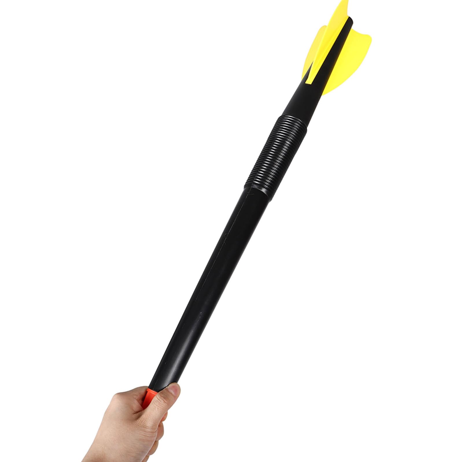 HANABASS 2 Pièces Javelot en Plastique pour Enfants Javelot Turbo Javelot de Baseball Javelot des Jeunes entraînement Lancer du Javelot Accessoire de Javelot Scolaire Abdos Jaune