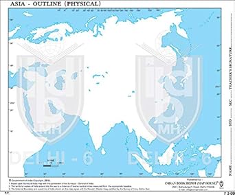 Buy BIG OUTLINE PRACTICE MAP OF ASIA PHYSICAL 100 MAPS Book Online At 51KdMYSSNeL. SX342 SY445 
