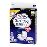 ライフリー パンツ用尿とりパッド ズレずに安心紙パンツ専用 夜用 4回吸収 42枚