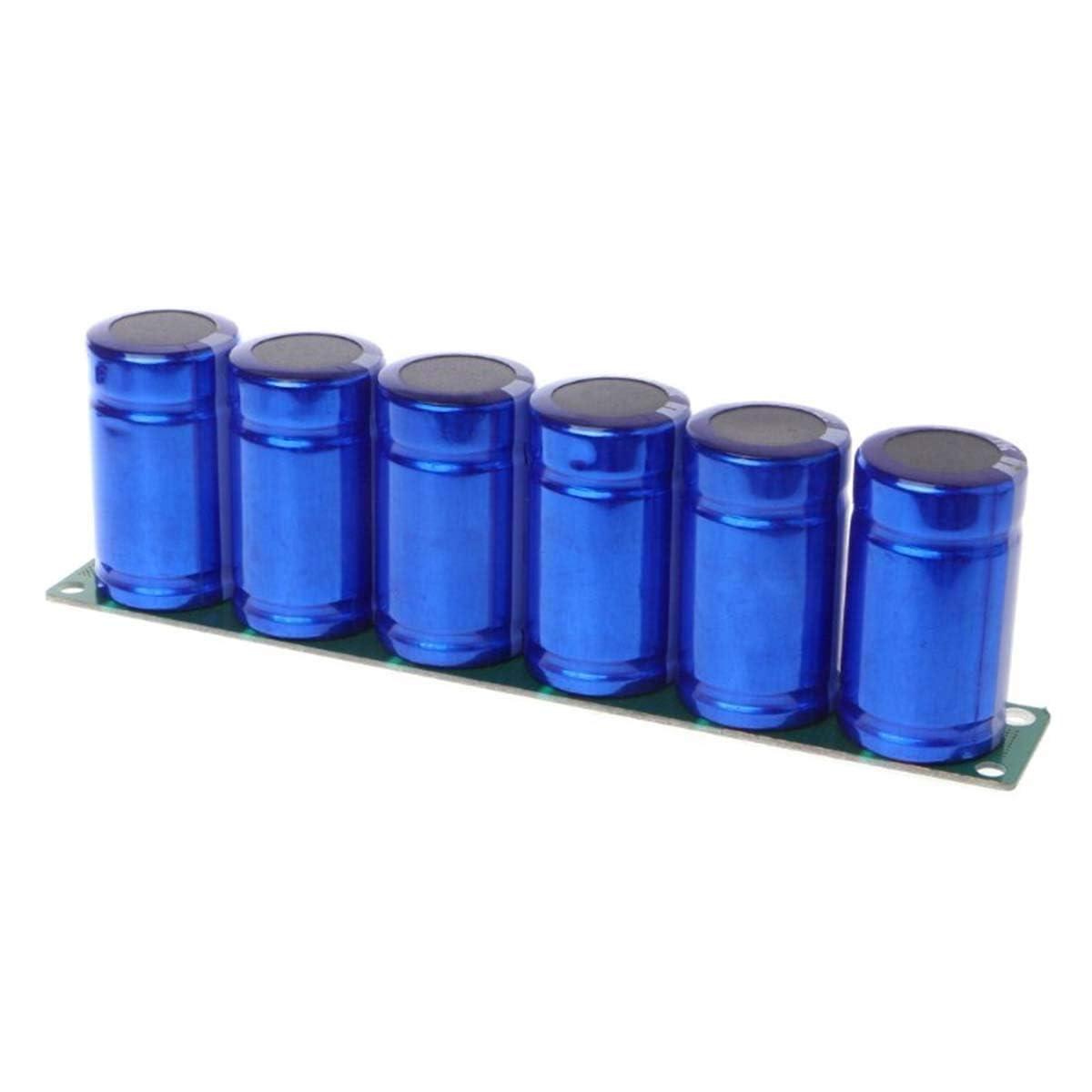 2.7V 500F Capacitor Farad Capacitor 35X60mm,Super with Protection Board 16v 23x3.5x6cm Drops AutomobileThrough General Orifice 1Set(6pcs)