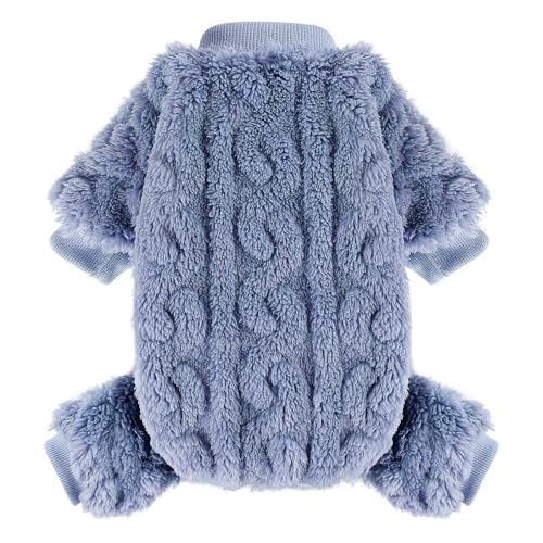 Dog-Sweaters-for-Small-Dogs-Fleece-Small-Dog-Pajamas-Pet-Clothes-Cat-Sweater-Fall-Winter-Warm-Puppy-Clothes-Boy-Girl-Small-Dog-Outfits-Jumpsuits-Dog-Pajamas-for-Chihuahua-Yorkie Dog Sweaters for Small Dogs Fleece Small Dog Pajamas Pet Clothes Cat Sweater Fall Winter Warm Puppy Clothes Boy Girl Small Dog Outfits Jumpsuits Dog Pajamas for Chihuahua Yorkie