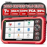 LAUNCH CRP123I V3.0 Elite OBD2 Scanner for All Cars&Brands,2026 Lifetime Free Update Engine ABS SRS Transmission Car Scanner,Oil/Brake/BMS/SAS/DPF/ABS Bleeding/Throttle Adaption,FCA SGW,CANFD & DOIP