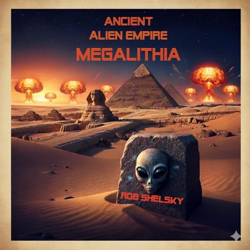 Ancient Alien Empire Megalithia Audiolibro Por Rob Shelsky, George Kempland arte de portada