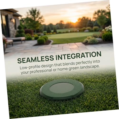 Tapones para hoyos de golf en plástico resistente de 9.5cm pack de 6 unidades de alta durabilidad 3