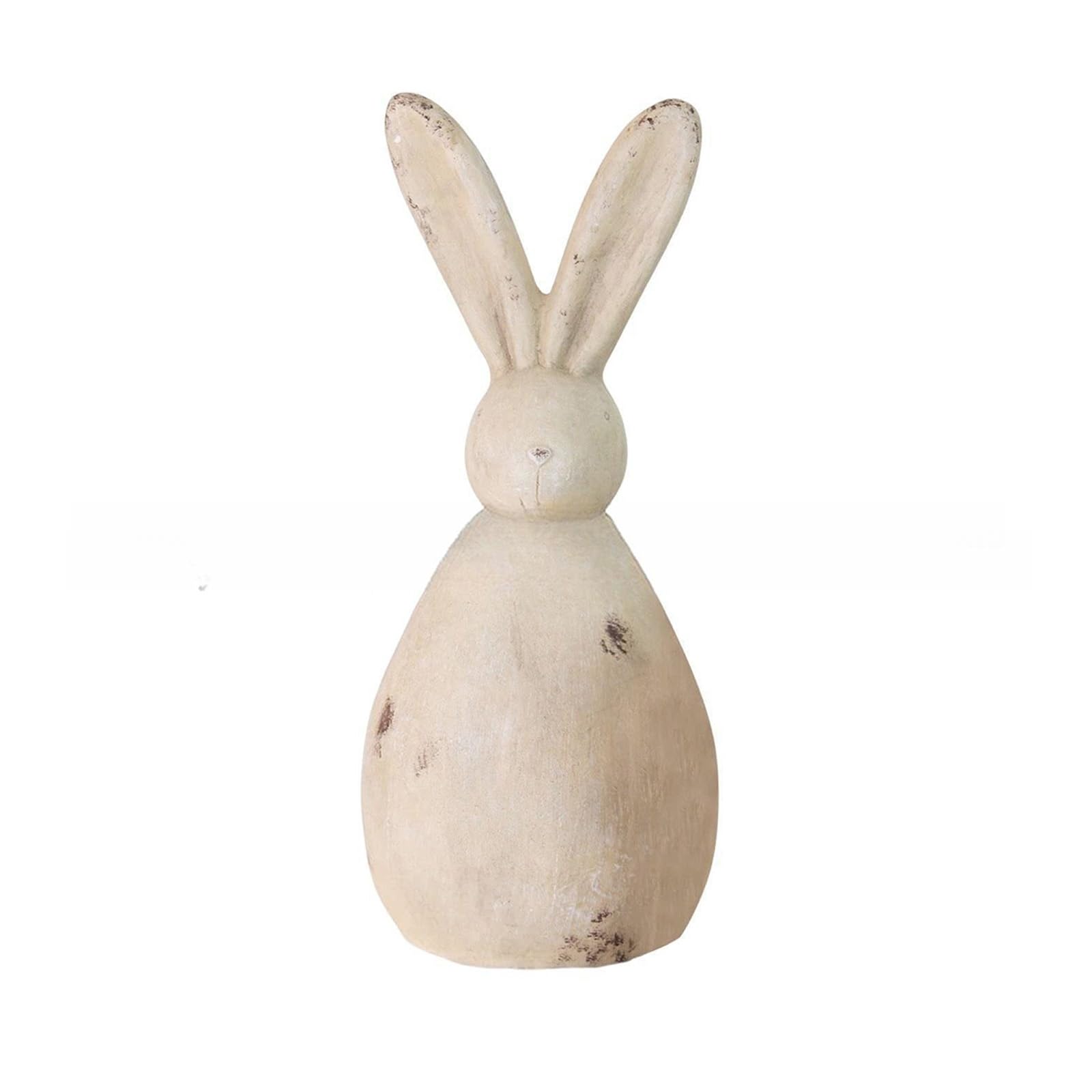 Juego de decoración de conejitos de resina envejecida para decoraciones de