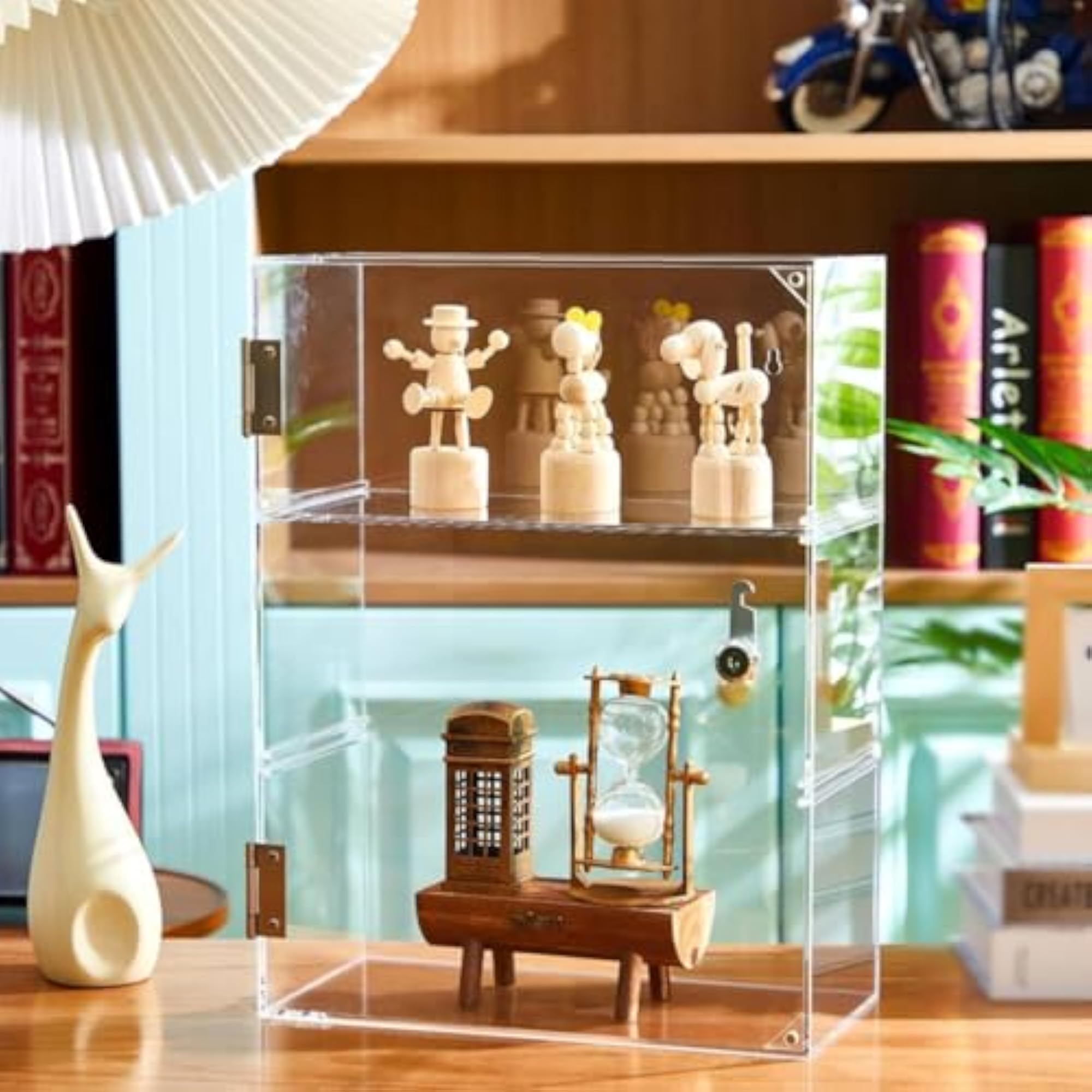 Lockable Acrylic Display Case, Wall Mountable Showcase