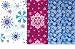 Frozen-Inspired Wrapping Paper (Set of 3), 30" x 15 Feet each roll (112.5 sq. feet total)