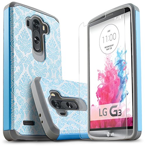 LG G3 Case, Starshop [Shock Absorption] Dual Layers Impact Advanced Protective Cover