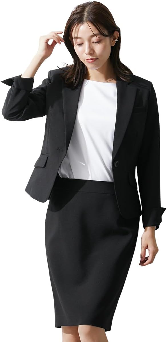 ニッセン] スカートスーツ レディース 【スーツ】 タイト（テーラード