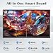 JASZDOT 65'' Smart Board, 4K UHD Interactive Touchscreen Whiteboard, Android13 Wireless Smartboard for Classroom Home Office Studio