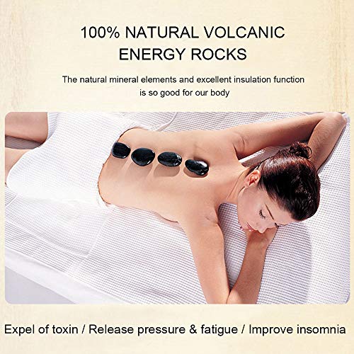 Massagesteine Oksano 4 Stück – Basalt Hot Stones für Massage und Entspannung